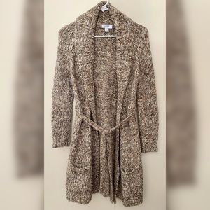 Ann Taylor LOFT Belted Duster Cardigan